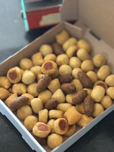 onde comprar salgados fritos na hora em BH